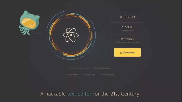  Atom Text Editor