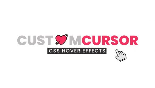 CSS Custom Cursor With Hover Effects